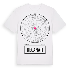 Recanati t-shirt – ekologisk bomull t-shirt från Pinshirt