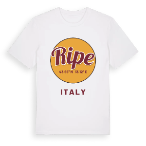 Ripe cirkel t-shirt – ekologisk bomull t-shirt från Pinshirt