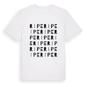 Ripe ordlek t-shirt – ekologisk bomull t-shirt från Pinshirt