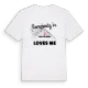 Någon i San Costanzo älskar mig t-shirt
