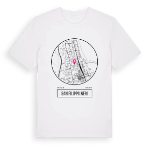 San Filippo Neri t-shirt – ekologisk bomull t-shirt från Pinshirt