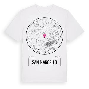 San Marcello t-shirt – ekologisk bomull t-shirt från Pinshirt