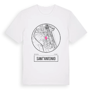 Sant'Antonio t-shirt – ekologisk bomull t-shirt från Pinshirt