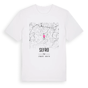Sefro karta t-shirt – ekologisk bomull t-shirt från Pinshirt