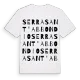 Serra Sant'Abbondio ordlek t-shirt