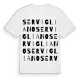 Servigliano ordlek t-shirt