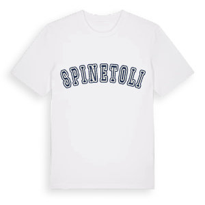 Spinetoli college t-shirt – ekologisk bomull t-shirt från Pinshirt