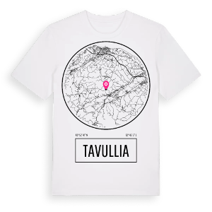 Tavullia t-shirt – ekologisk bomull t-shirt från Pinshirt