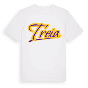 Treia baseball t-shirt – ekologisk bomull t-shirt från Pinshirt