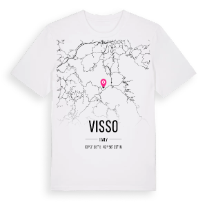 Visso karta t-shirt – ekologisk bomull t-shirt från Pinshirt