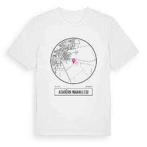 Atatürk Mahallesi t-shirt – ekologisk bomull t-shirt från Pinshirt