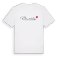 Ömerli hjärta t-shirt