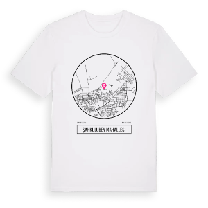 Şahkulubey Mahallesi t-shirt – ekologisk bomull t-shirt från Pinshirt