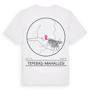 Tepebaşı Mahallesi t-shirt – ekologisk bomull t-shirt från Pinshirt