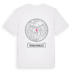 Tepebaşı Mahallesi t-shirt – ekologisk bomull t-shirt från Pinshirt
