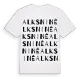 Alksninė ordlek t-shirt