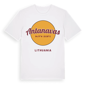 Antanavas cirkel t-shirt – ekologisk bomull t-shirt från Pinshirt