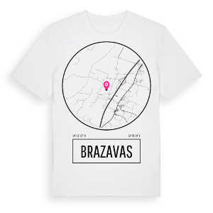 Brazavas t-shirt – ekologisk bomull t-shirt från Pinshirt
