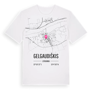Gelgaudiškis karta t-shirt – ekologisk bomull t-shirt från Pinshirt
