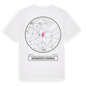 Griškabūdžio seniūnija t-shirt – ekologisk bomull t-shirt från Pinshirt