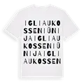 Igliaukos seniūnija ordlek t-shirt