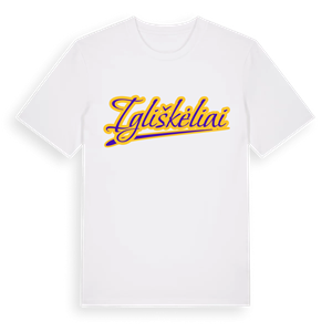 Igliškėliai baseball t-shirt – ekologisk bomull t-shirt från Pinshirt