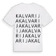 Kalvarija ordlek t-shirt