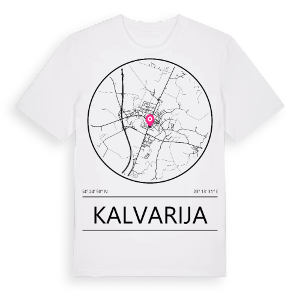Kalvarija t-shirt – ekologisk bomull t-shirt från Pinshirt
