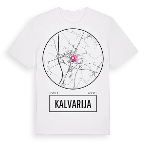Kalvarija t-shirt – ekologisk bomull t-shirt från Pinshirt