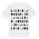 Kalvarijos seniūnija ordlek t-shirt