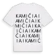 Kamičiai ordlek t-shirt