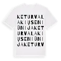 Keturvalakių seniūnija ordlek t-shirt