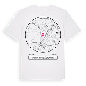 Kudirkos Naumiesčio seniūnija t-shirt – ekologisk bomull t-shirt från Pinshirt