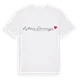 Lukšių seniūnija hjärta t-shirt
