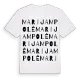 Marijampolė ordlek t-shirt