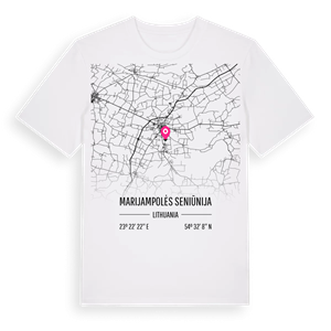 Marijampolės seniūnija karta t-shirt – ekologisk bomull t-shirt från Pinshirt