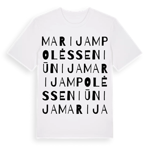 Marijampolės seniūnija ordlek t-shirt – ekologisk bomull t-shirt från Pinshirt