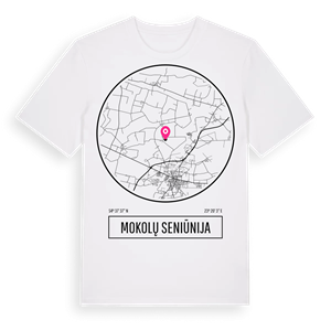 Mokolų seniūnija t-shirt – ekologisk bomull t-shirt från Pinshirt