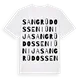 Sangrūdos seniūnija ordlek t-shirt