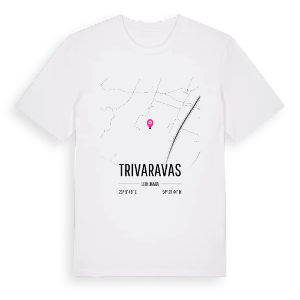 Trivaravas karta t-shirt – ekologisk bomull t-shirt från Pinshirt