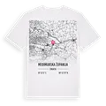 Međimurska županija karta t-shirt