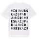 Međimurska županija ordlek t-shirt