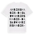Ahrenshagen-Daskow ordlek t-shirt