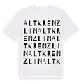 Alt Krenzlin ordlek t-shirt