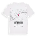 Altefähr karta t-shirt