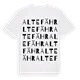 Altefähr ordlek t-shirt