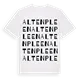 Altenpleen ordlek t-shirt