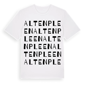Altenpleen ordlek t-shirt – ekologisk bomull t-shirt från Pinshirt