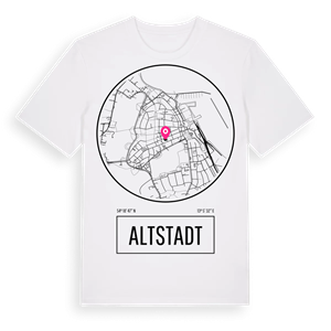 Altstadt t-shirt – ekologisk bomull t-shirt från Pinshirt