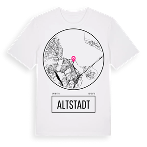 Altstadt t-shirt – ekologisk bomull t-shirt från Pinshirt